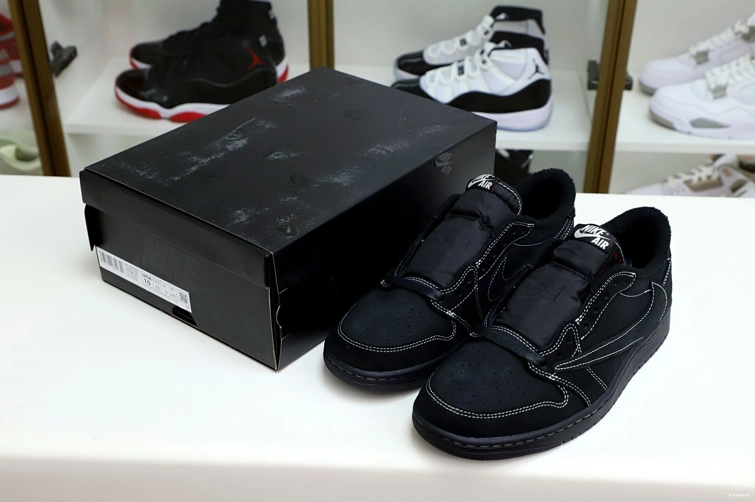 AIR JORDAN “BLACK PHANTOM” TRAVIS SCOTT LOW NIKE X 1 OG 0217